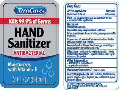 Label (Hand Sanitizer 2oz Clear)